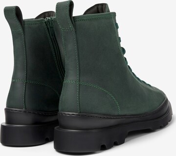 CAMPER Lace-Up Ankle Boots 'Brutus' in Green