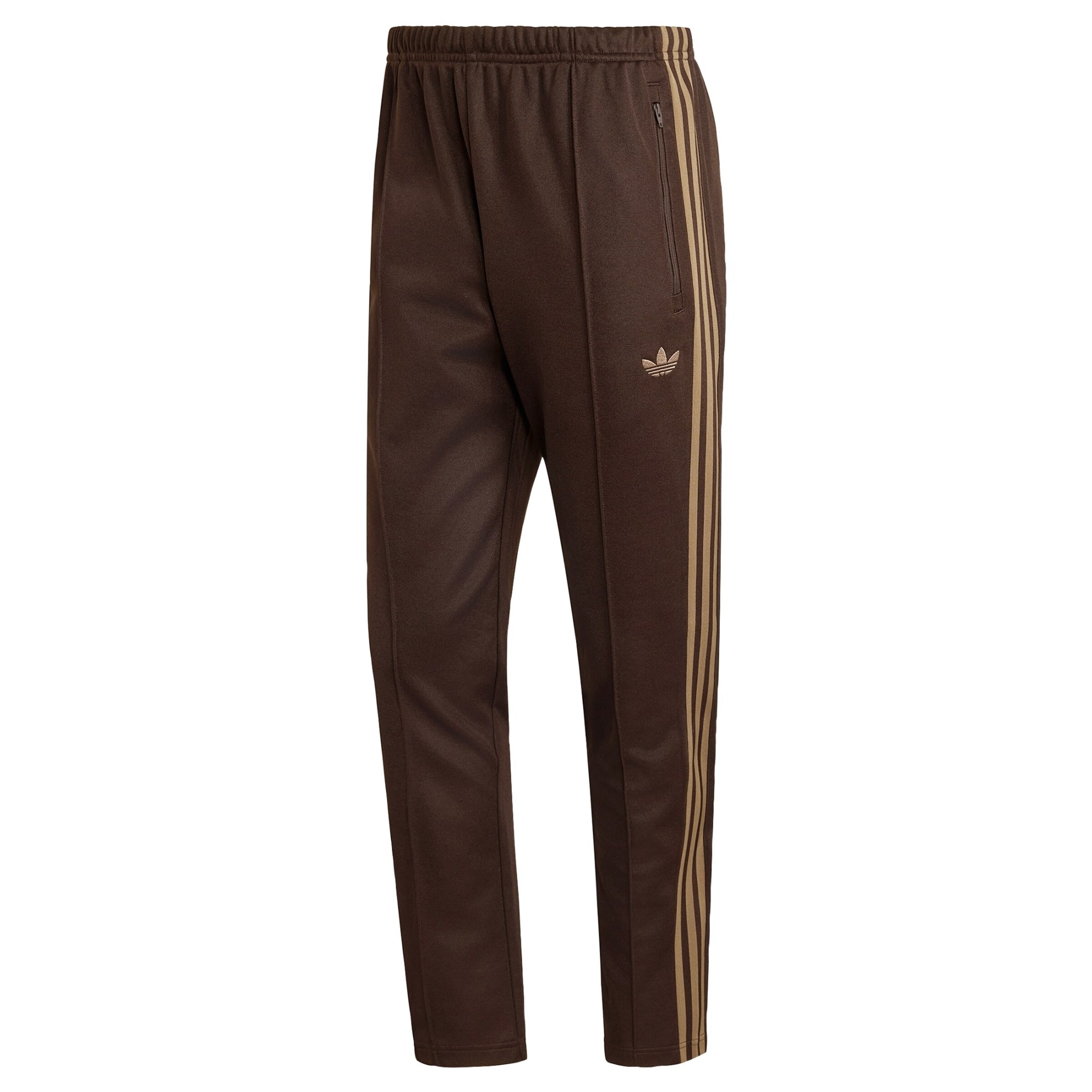 ADIDAS ORIGINALS - Calças 'Classic' em castanho: frente