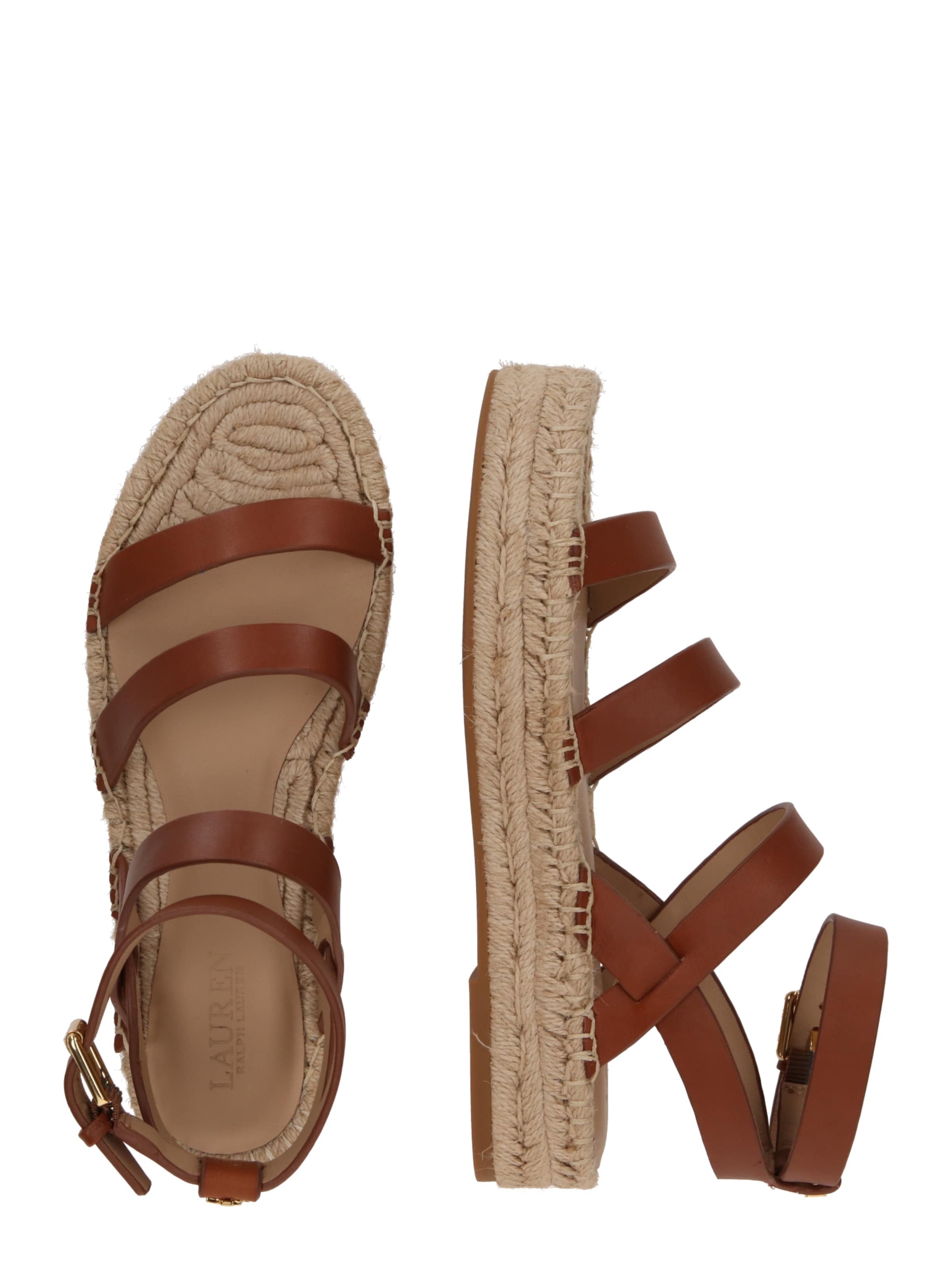 Lauren Ralph Lauren Sandaler med rem i brun