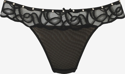 PETITE FLEUR GOLD by LASCANA Tanga gaćice veličine XS u crna, Pregled proizvoda