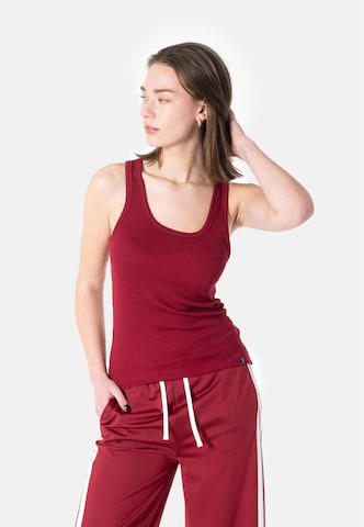Elias Rumelis Top 'Clara' in Rot: Vorderseite