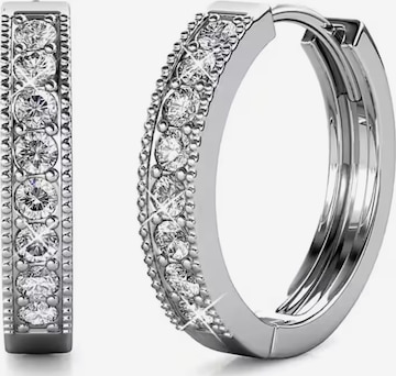 ROUGEMONT Jewellery Earrings 'Funkelnde' in Silver: front