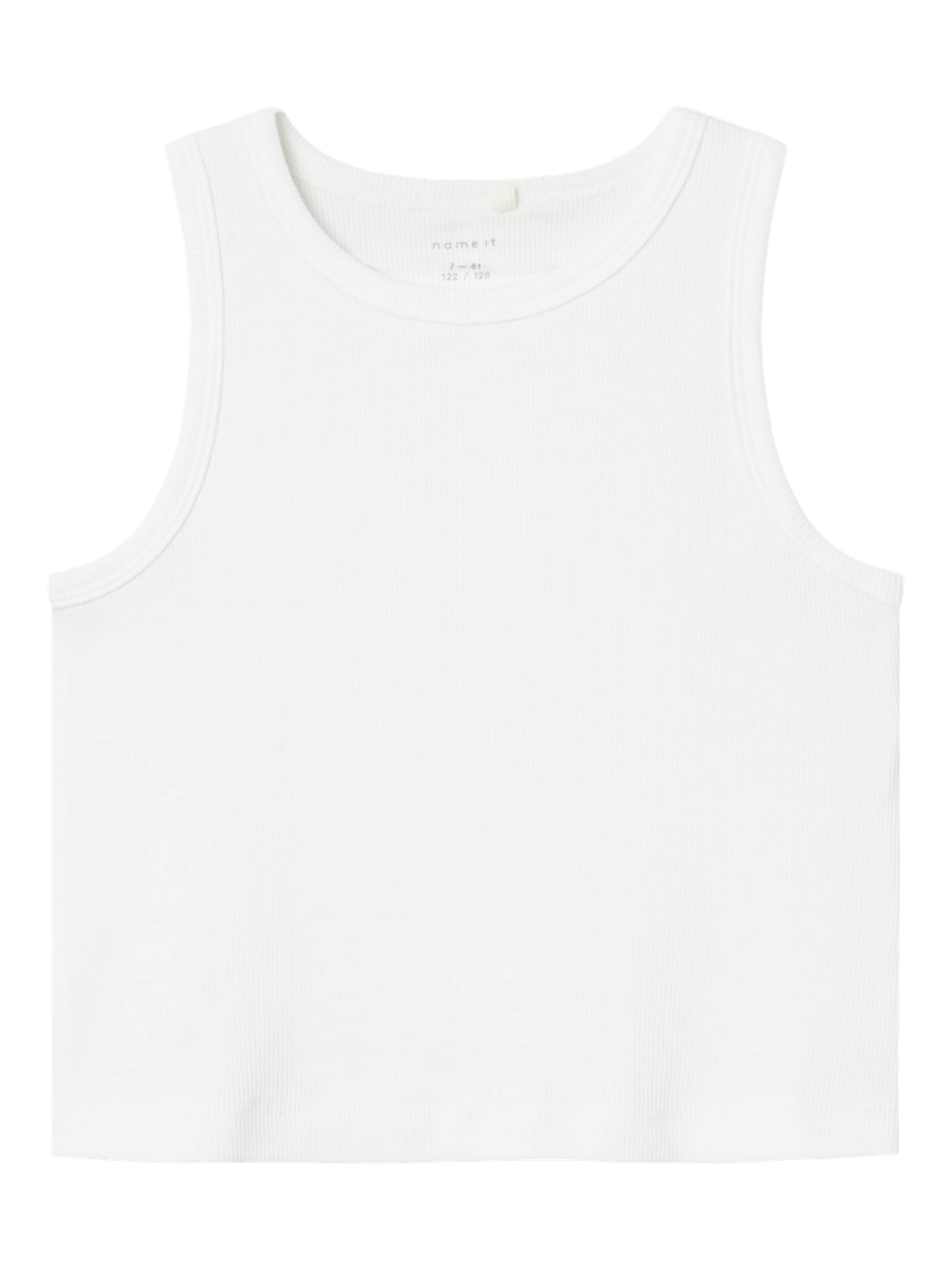 NAME IT Topp &#x27;NKFNakal&#x27;, värv valge: eest vaates