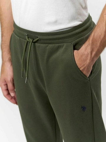 U.S. POLO ASSN. Tapered Bukser ' Terkel ' i grøn