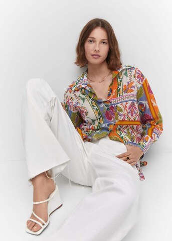 MANGO Blouse 'Claire' in Mixed colors