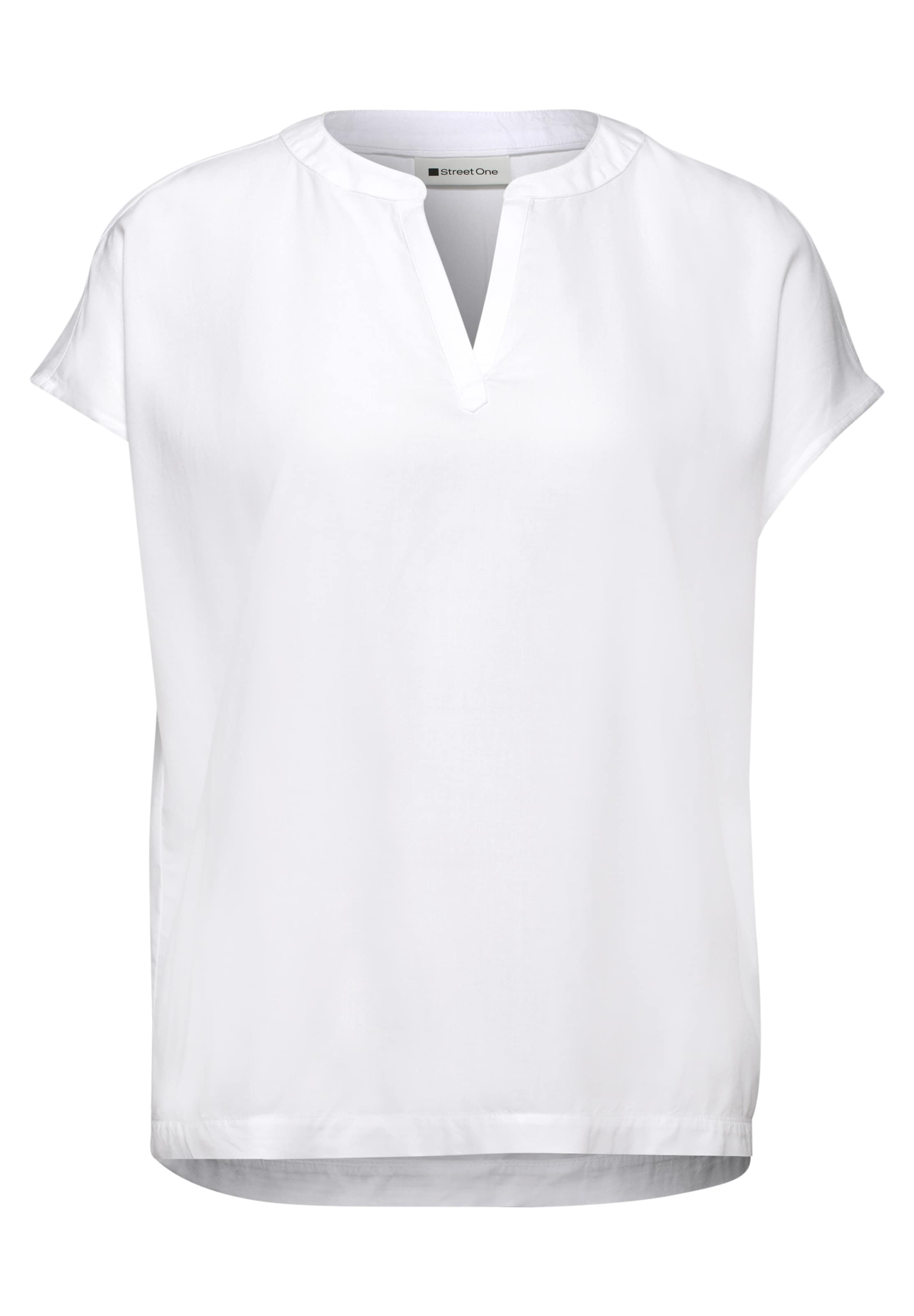 STREET ONE Bluse in Weiß: Vorderseite