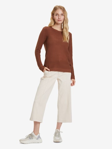 Betty & Co Wide leg Broek in Beige