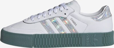 ADIDAS ORIGINALS Sneaker 'Sambarose' in grün / silber / weiß, Produktansicht