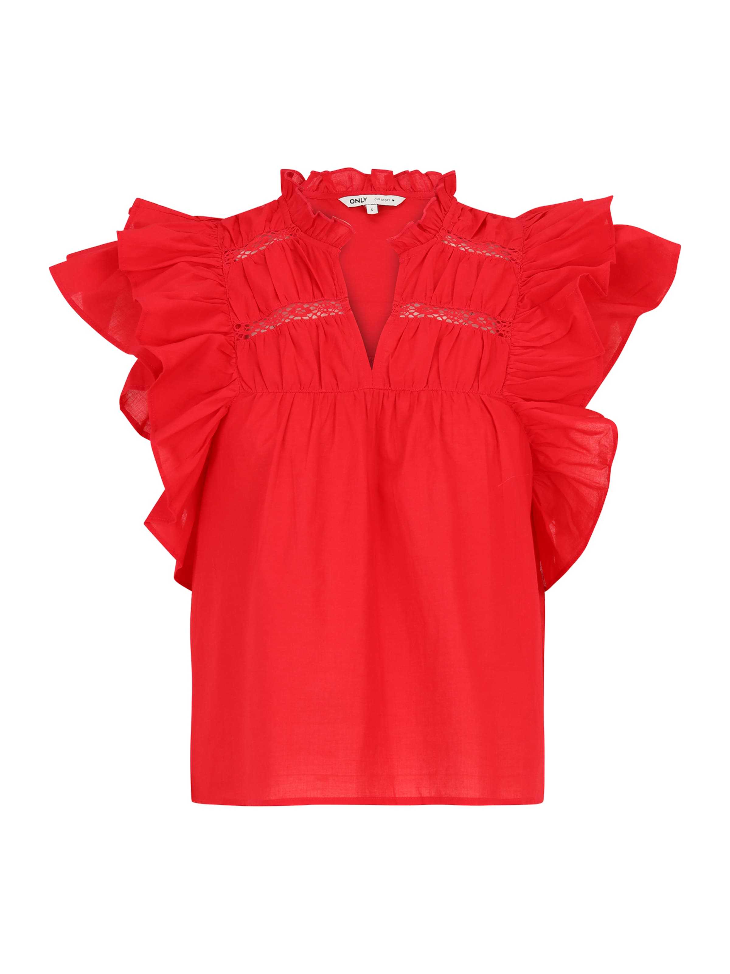 Camicia da donna &#x27;ONLSUNNY&#x27; di Only Petite in rosso: frontale