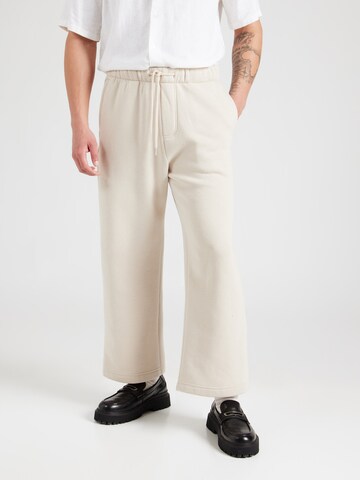 HOLLISTER - Loosefit Pantalón en beige: frente