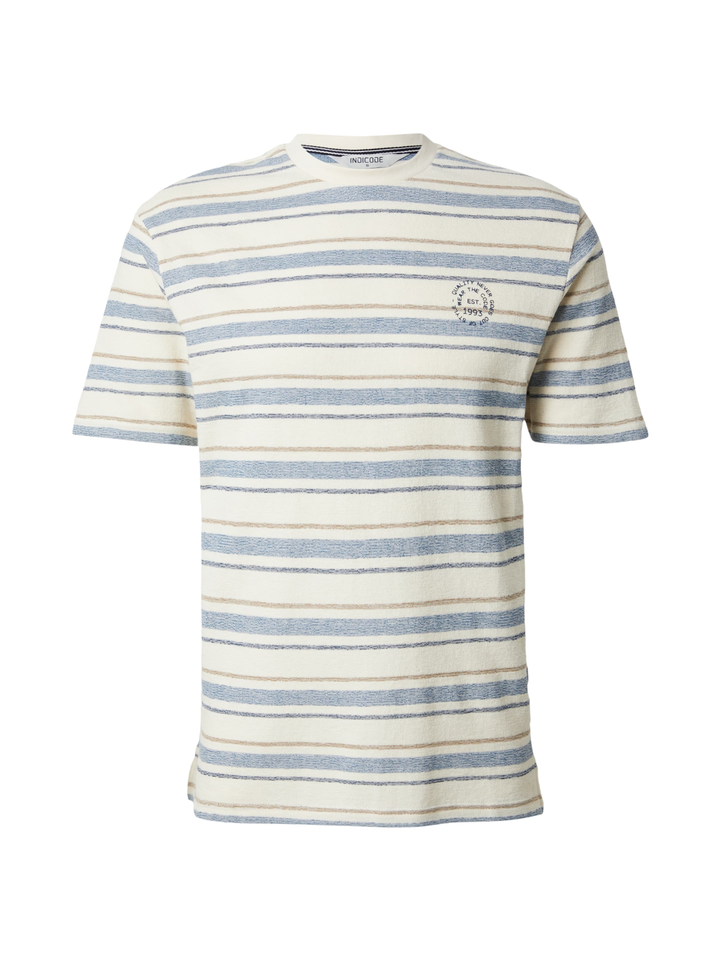 INDICODE JEANS Paita 'Eron' värissä sininen: etupuoli