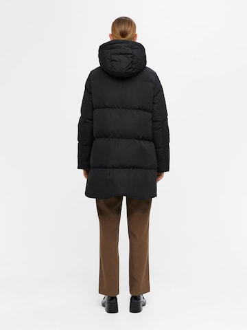 OBJECT Zimska jakna 'Louise' | črna barva