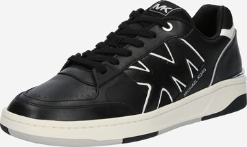 Michael Kors - Zapatillas deportivas bajas 'REBEL' en negro: frente