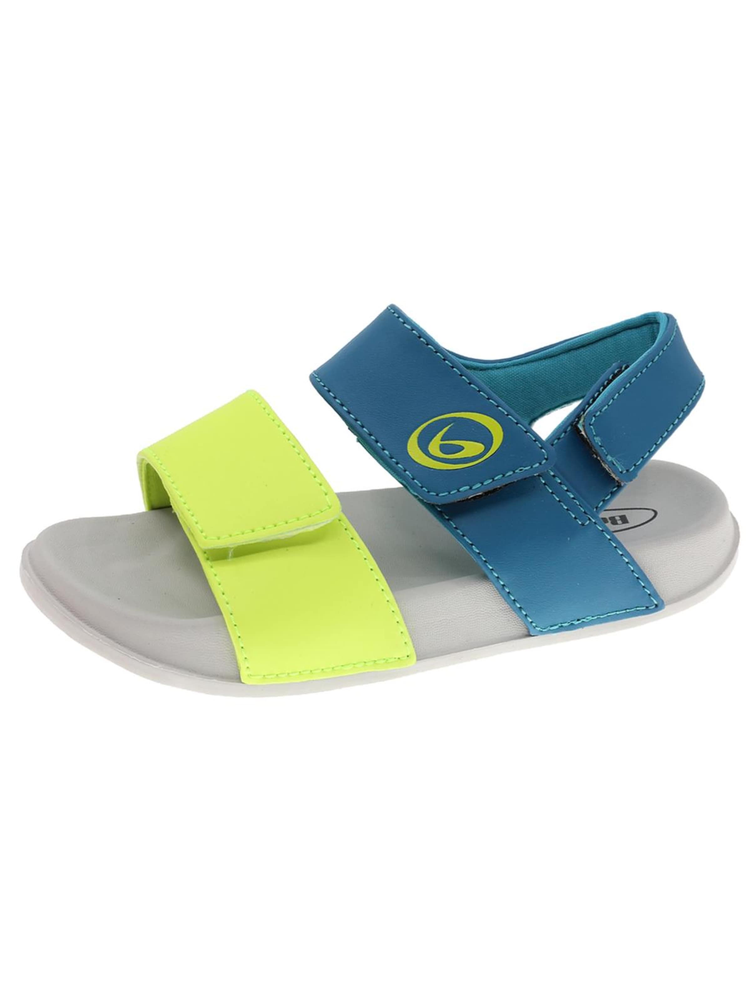 Beppi - Zapatos abiertos en verde: frente
