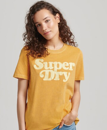 Superdry Shirt in Yellow: front