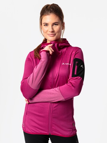 VAUDE Funktionsfleecejacke in Pink: predná strana