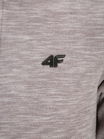 4F Athletic Fleece Jacket in Grey