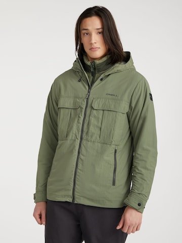 Veste outdoor O'NEILL en vert : devant