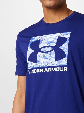 UNDER ARMOUR Функционална тениска в синьо
