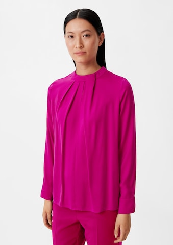 COMMA - Blusa em rosa: frente