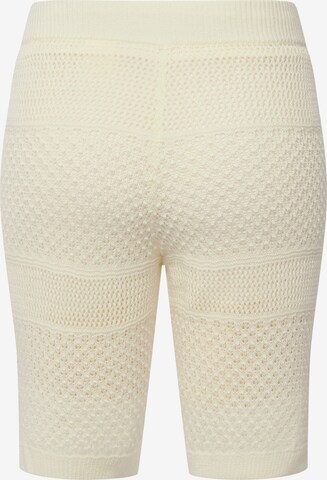 Ulla Popken Slimfit Hose in Beige