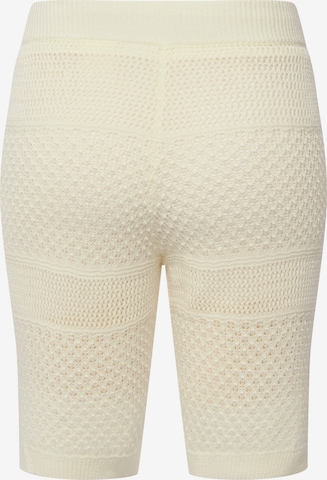 Ulla Popken Slim fit Pants in Beige