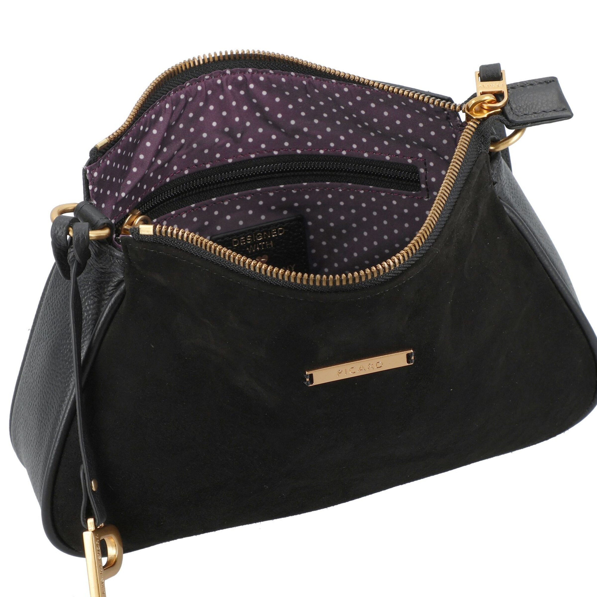 Sac à bandoulière 'Bellair' Picard en noir