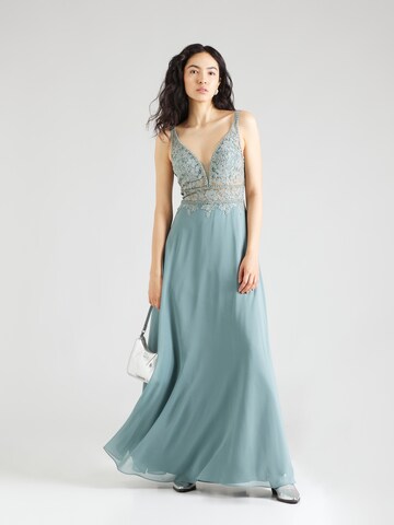 LUXUAR Evening dress in Green