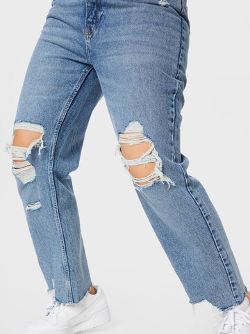ONLY Curve Regular Jeans 'JAGGER' in Blau