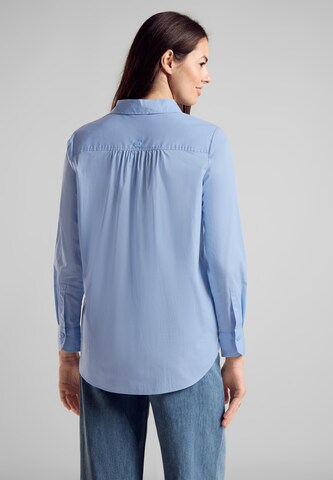 STREET ONE Bluse in Blau