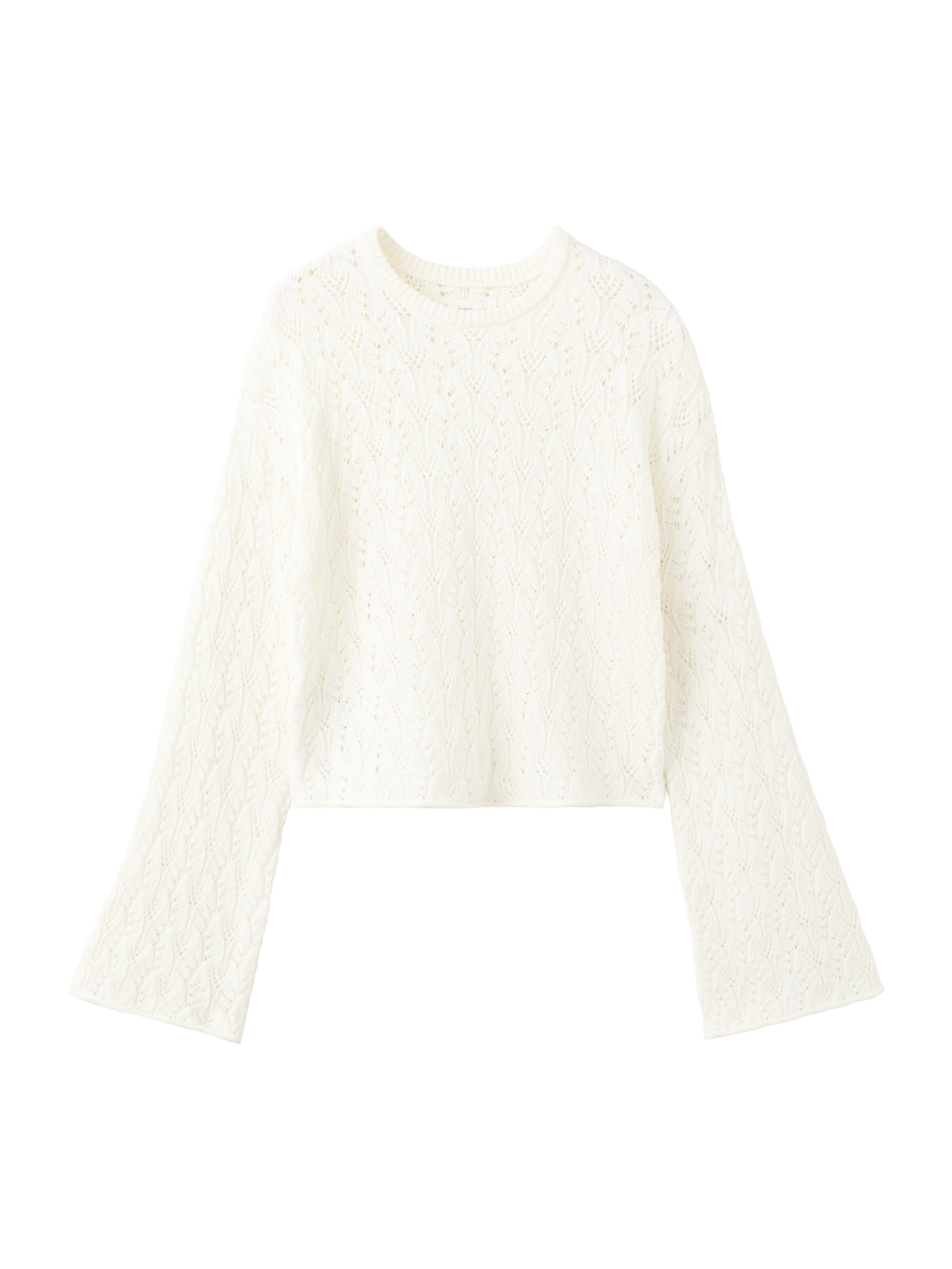 Pull-over 'Choco' MANGO TEEN en blanc : devant