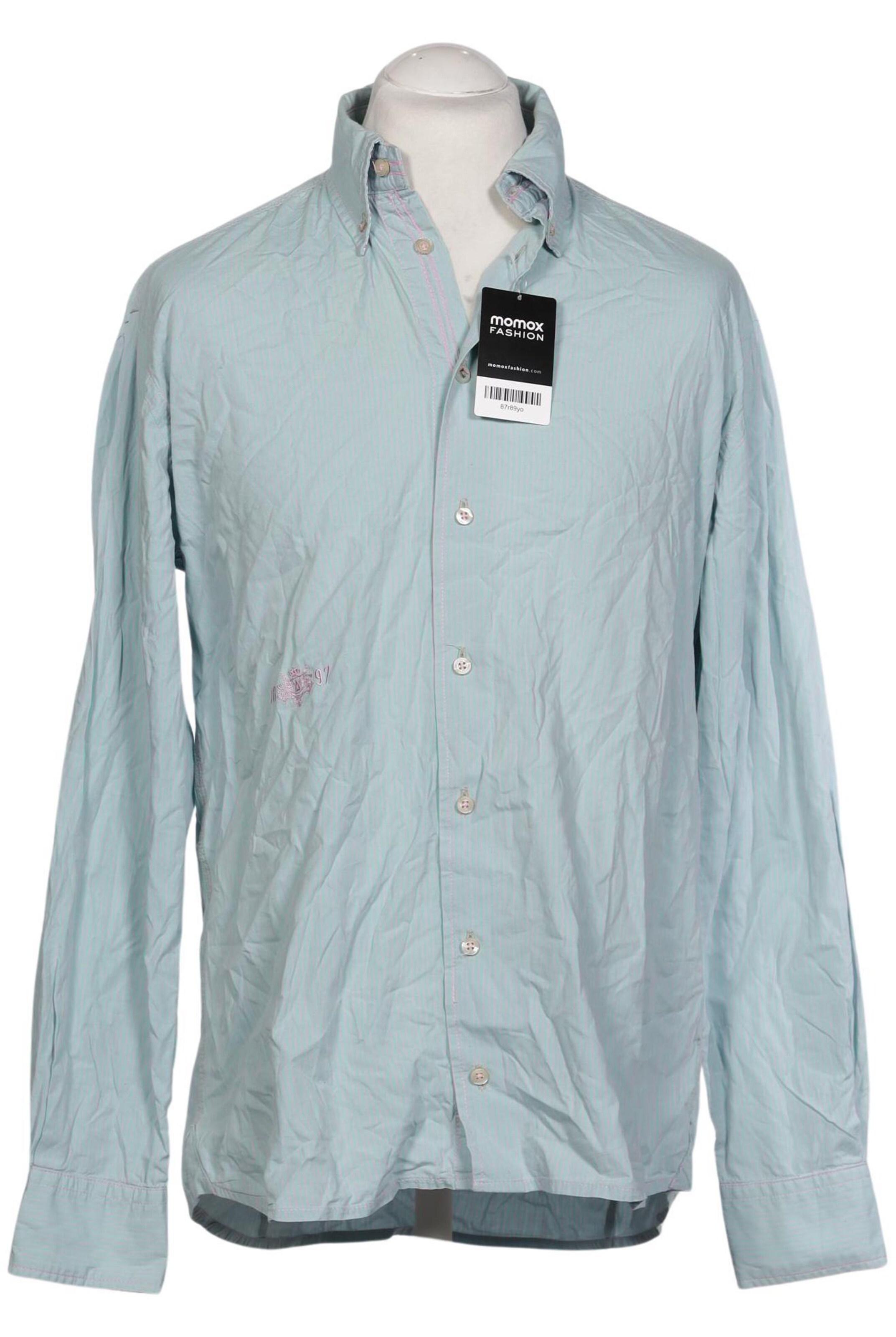 Gaastra Button Up Shirt in L in Blue: front