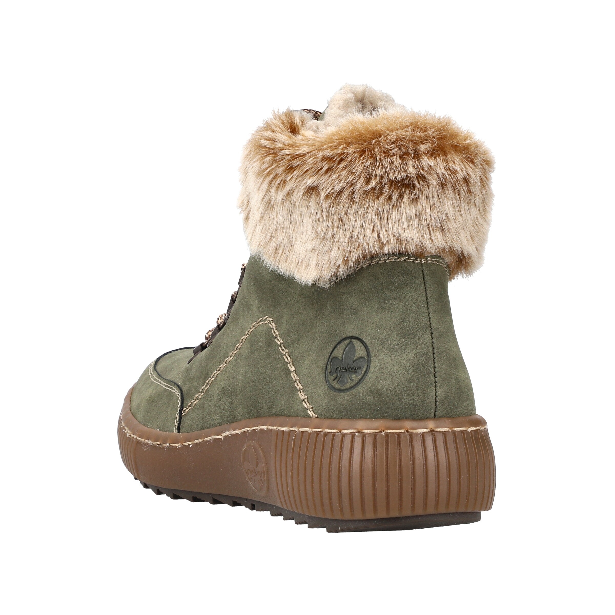 Rieker Veterlaarzen in Groen