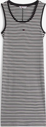 Tommy Jeans Haljina 'ESSENTIAL' u crna / bijela, Pregled proizvoda