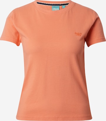 T-shirt 'Essential' Superdry en orange : devant