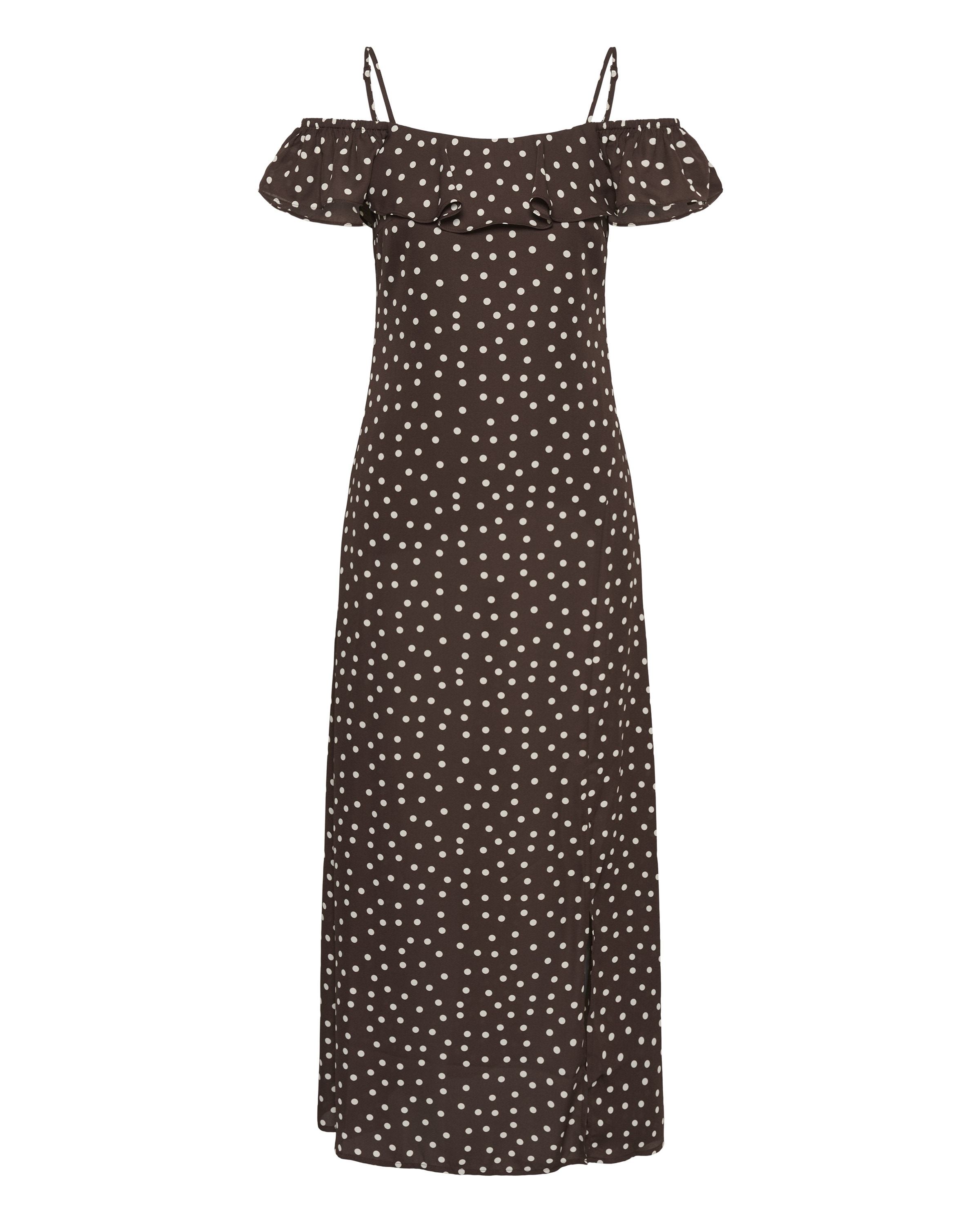 Kaffe Kjole 'KALorinda' i brun: forside