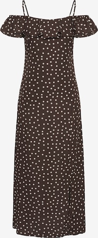 Kaffe Kjole 'KALorinda' i brun: forside