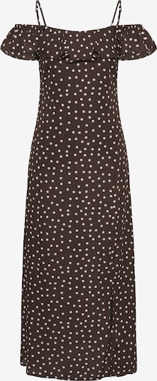 Kaffe Kleid 'KALorinda' in hellbeige / schoko, Produktansicht