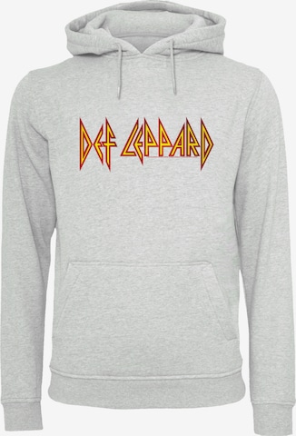 Sweat-shirt 'Def Leppard' F4NT4STIC en gris : devant