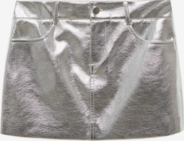 MANGO Skirt in Silver: front