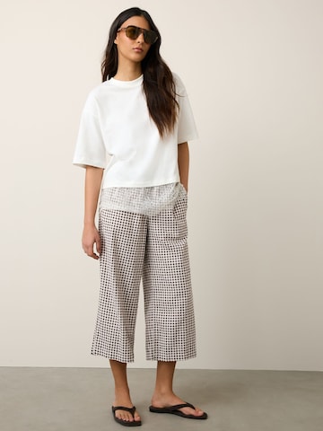 Next Wide leg Trousers in Brown