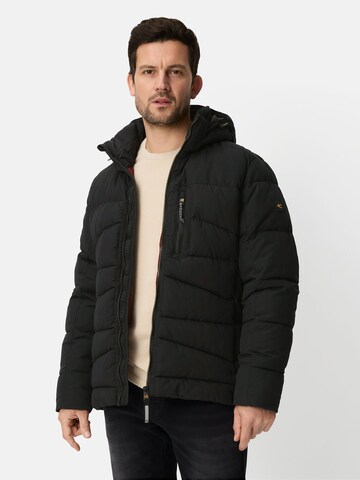 CAMEL ACTIVE Winter Jacket in Black: front