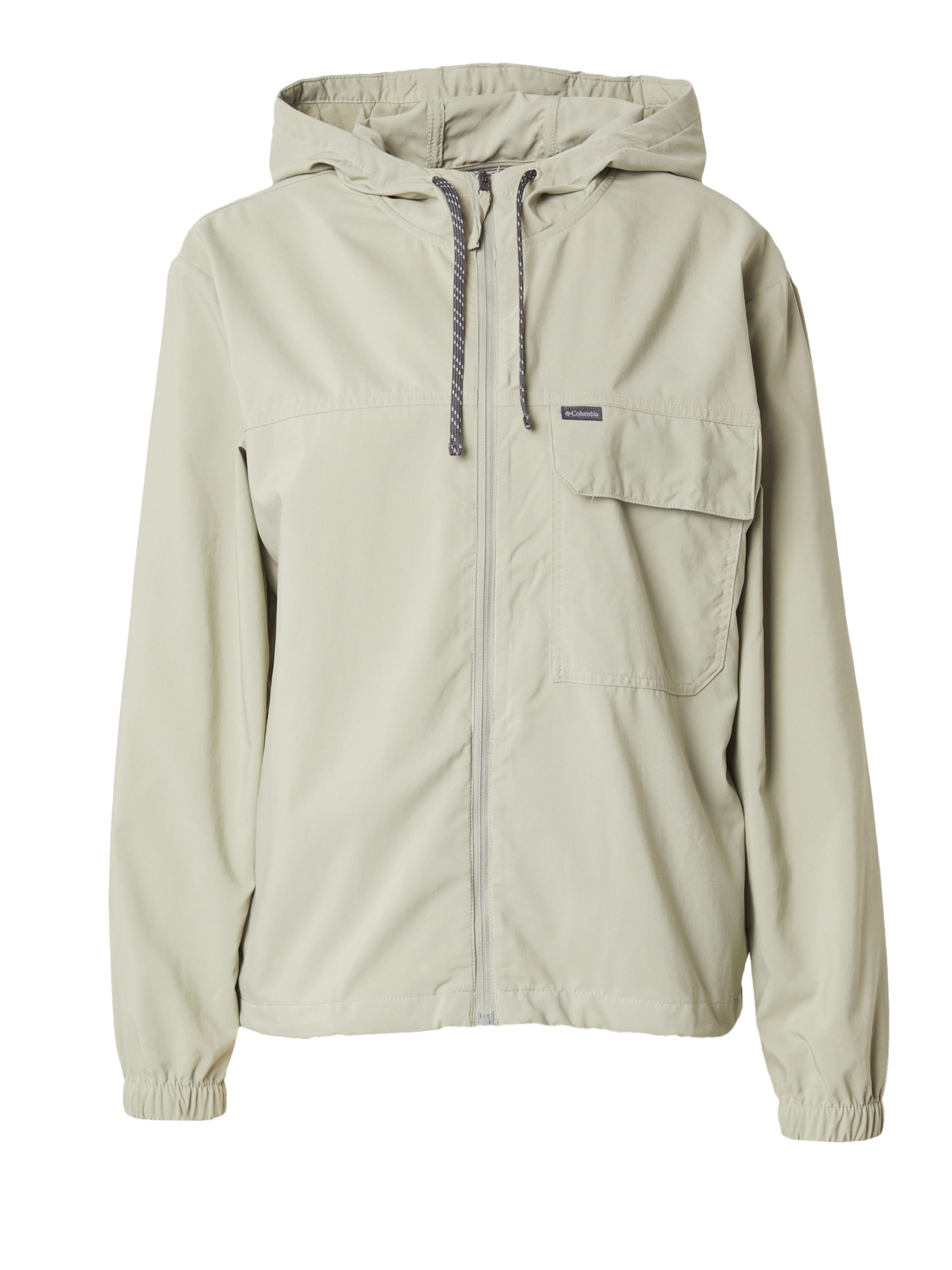COLUMBIA Outdoorová bunda 'Skien Valley' – zelená: přední strana