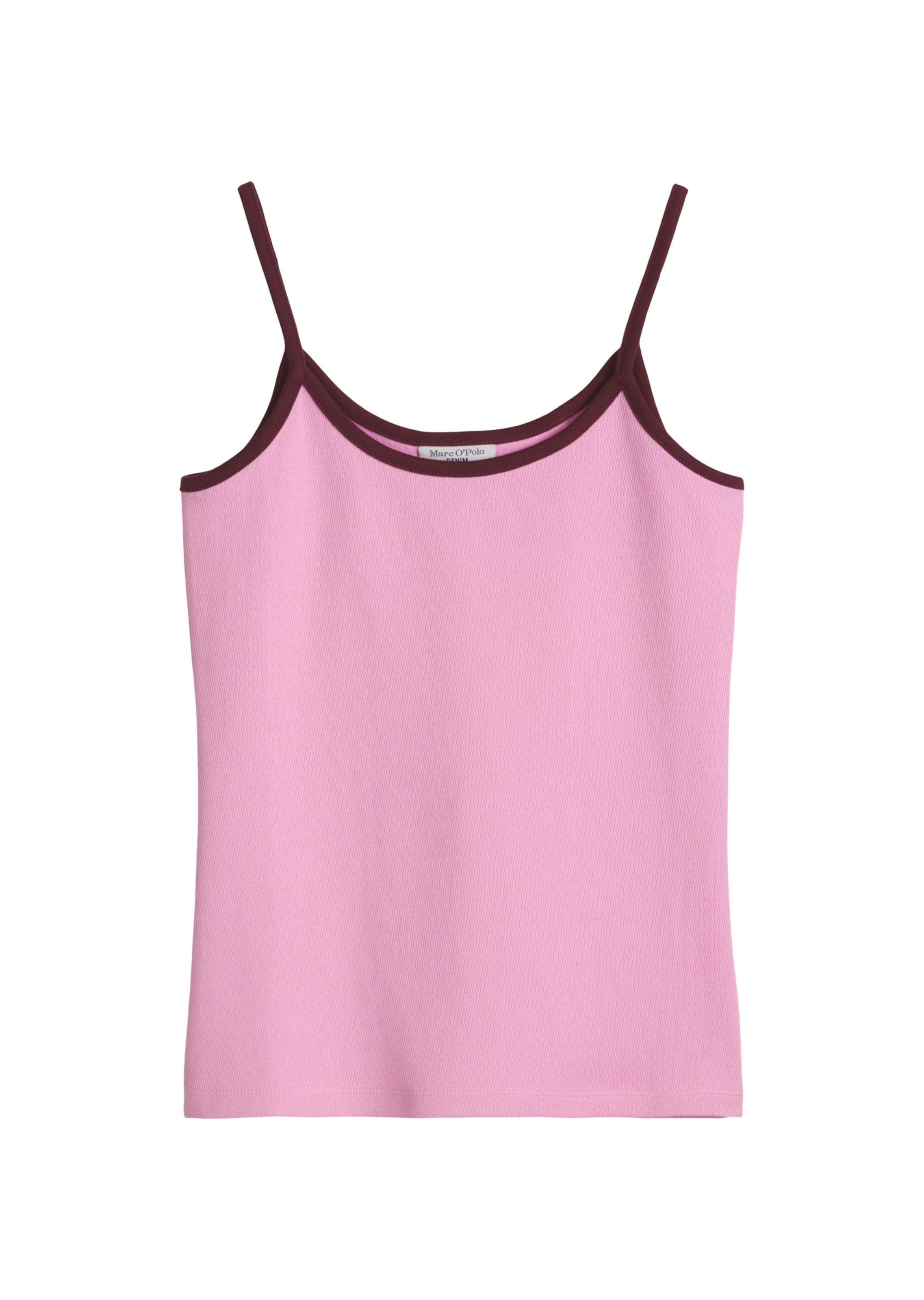 Marc O'Polo DENIM Top in Roze: voorkant