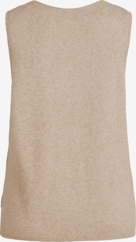 VILA Strickweste 'Ril' in Beige