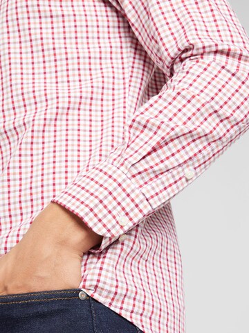 Slim fit Camicia di TOMMY HILFIGER in rosso