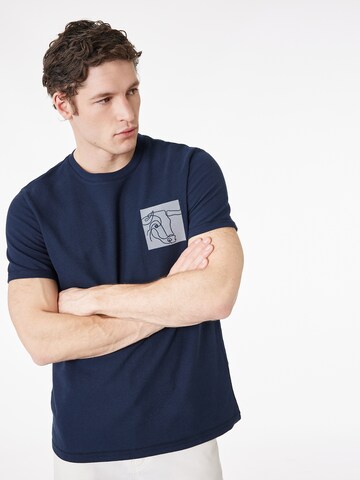 Koton Shirt in Blauw: voorkant