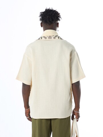 Comfort fit Camicia di VAMOS CLO in bianco