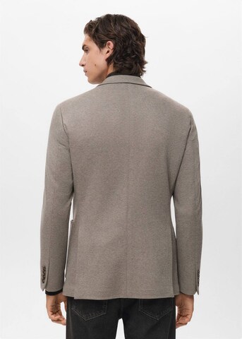MANGO MAN Slim Fit Sakko 'Aneto' in Beige