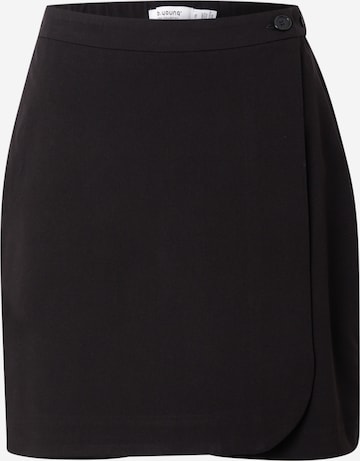 juoda b.young Standartinis Kelnės 'BY Danta': priekis